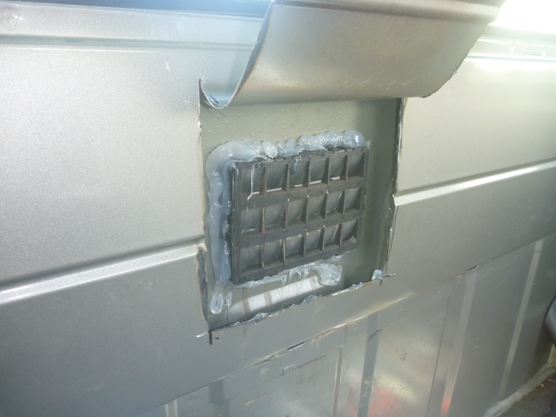 I’ll just bend it back and tape it up. Theres the big plastic piece will cover it up. Try to leak now you piece of crap